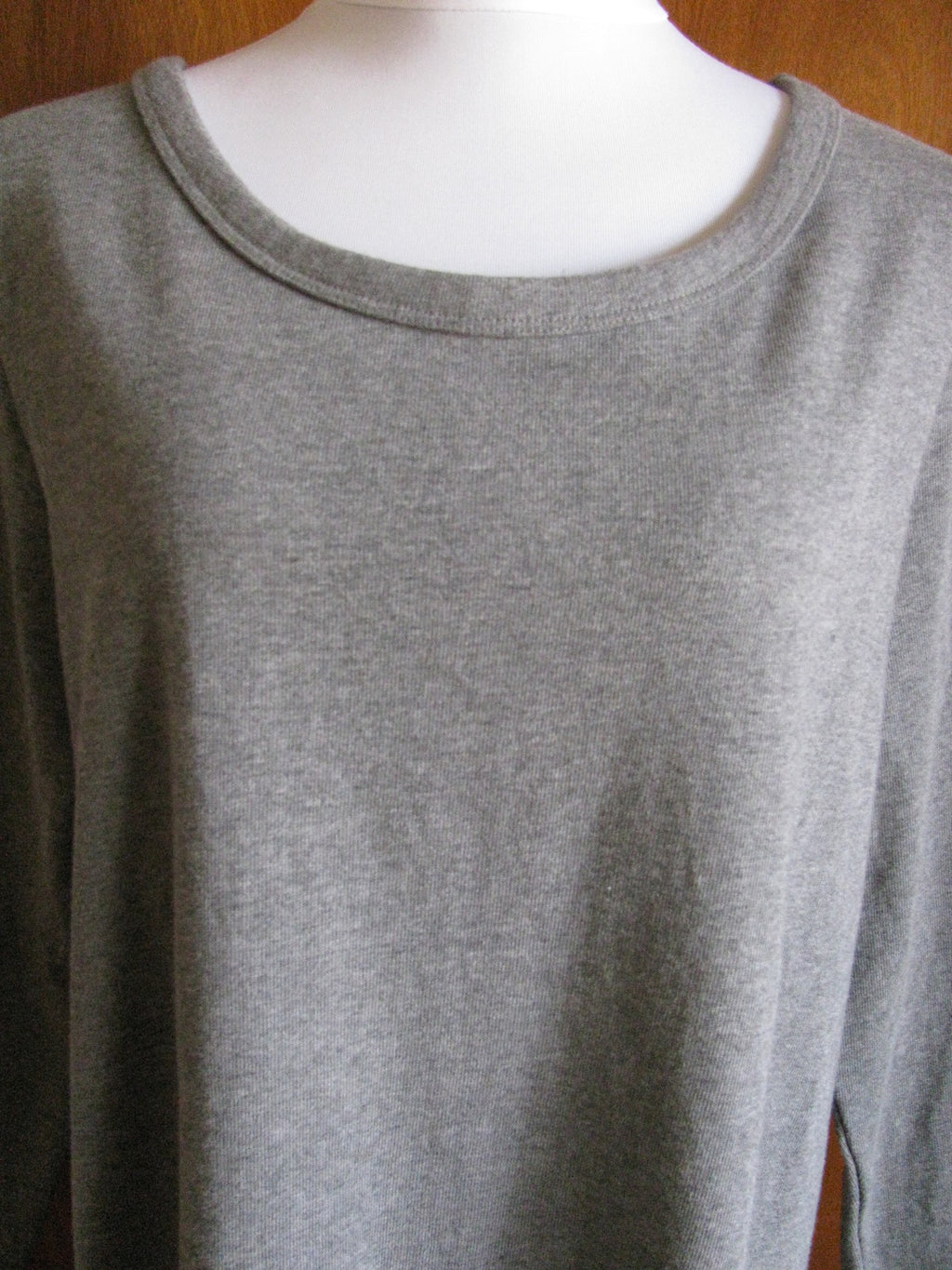 Gap women’s gray blue white striped cotton sweater dress size xlarge NWT