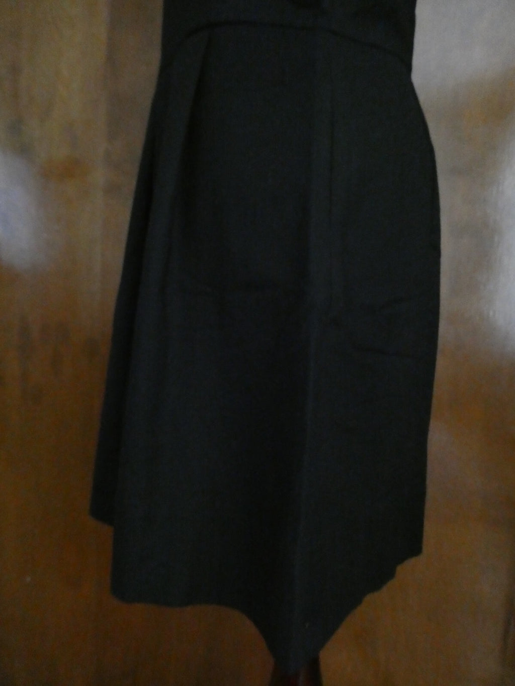 Gap women's black pleated cotton dress size 10