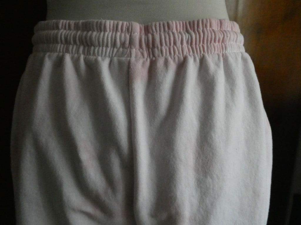 Peanuts Snoopy Tie Dye Shorts Women XL Pink NWT Drawstring Lounge Freeze NY