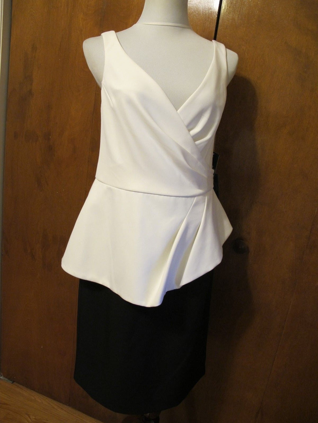 Ralph Lauren's women’s black ivory evening dress 12