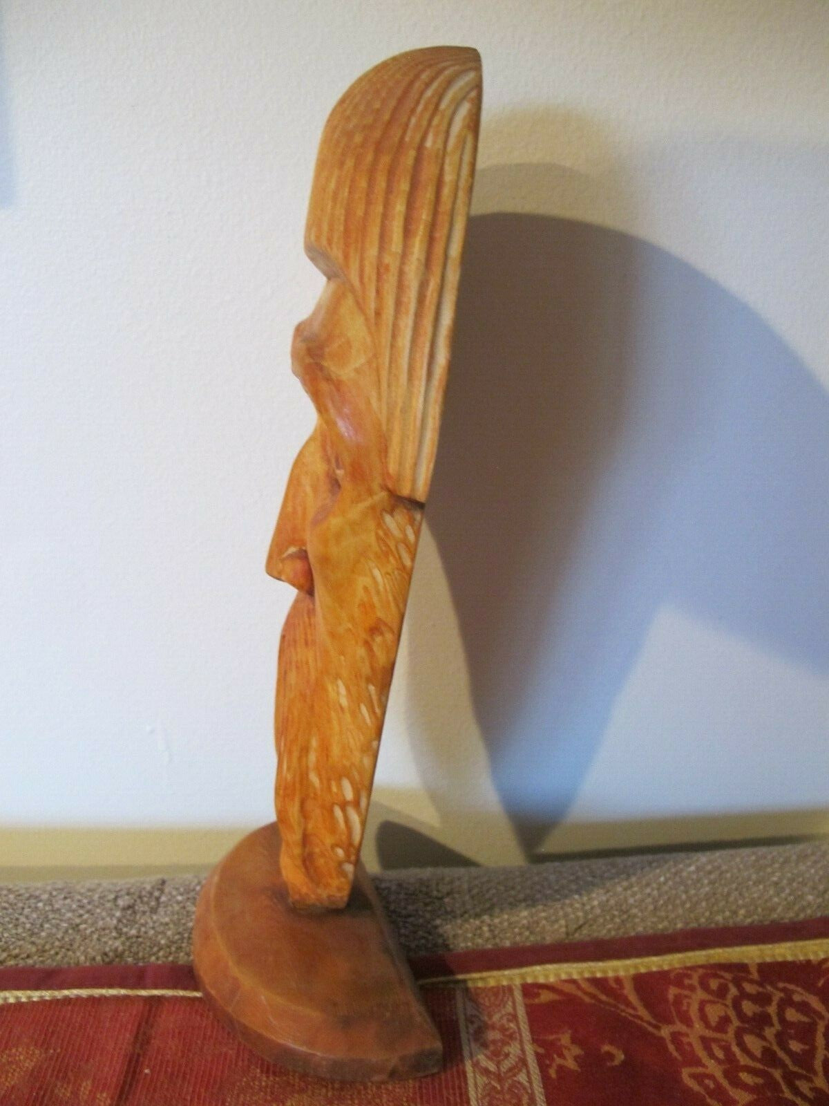 Vintage Russian Wooden Hand Made Art