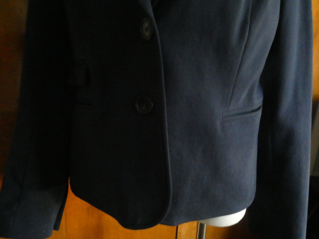 Talbots women’s navy 2 buttons gorgeous blazer Large