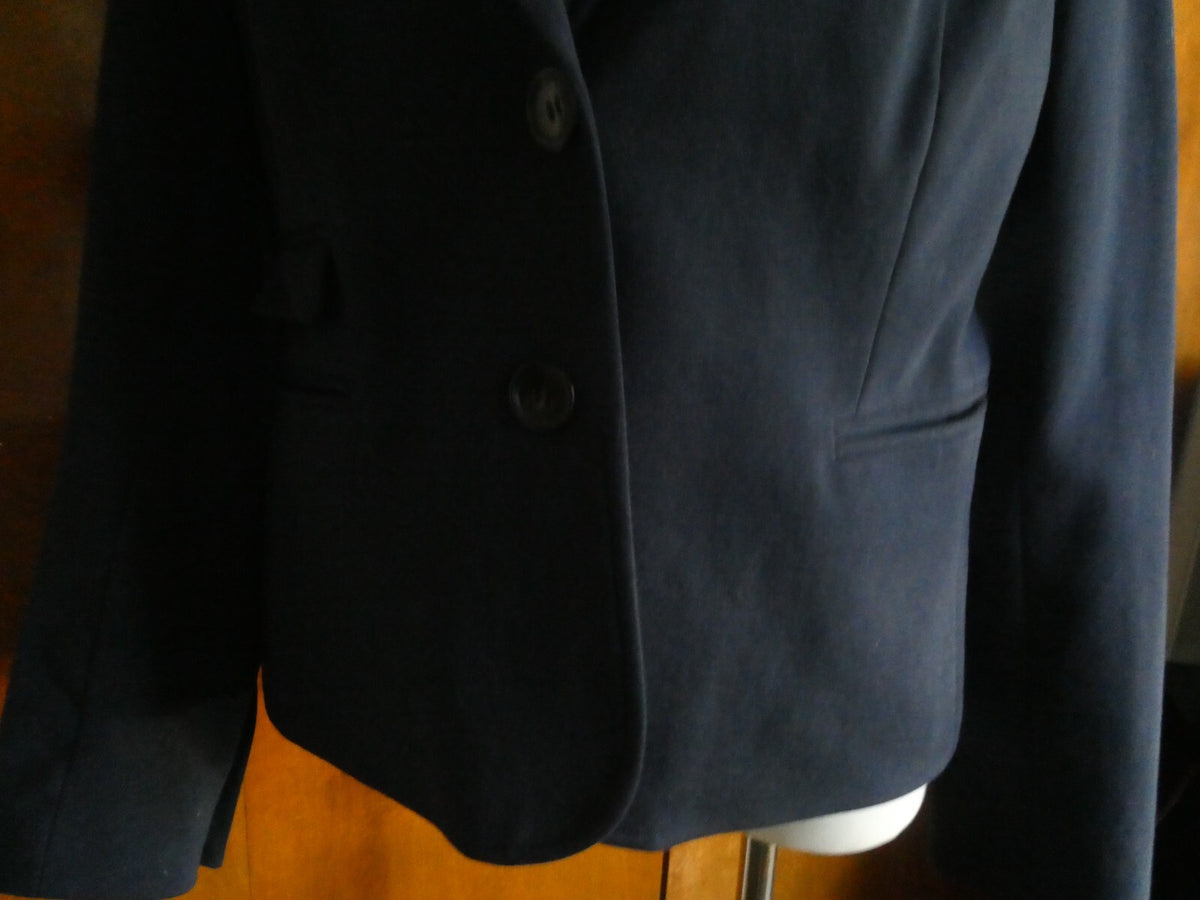 Talbots women’s navy 2 buttons gorgeous blazer Large