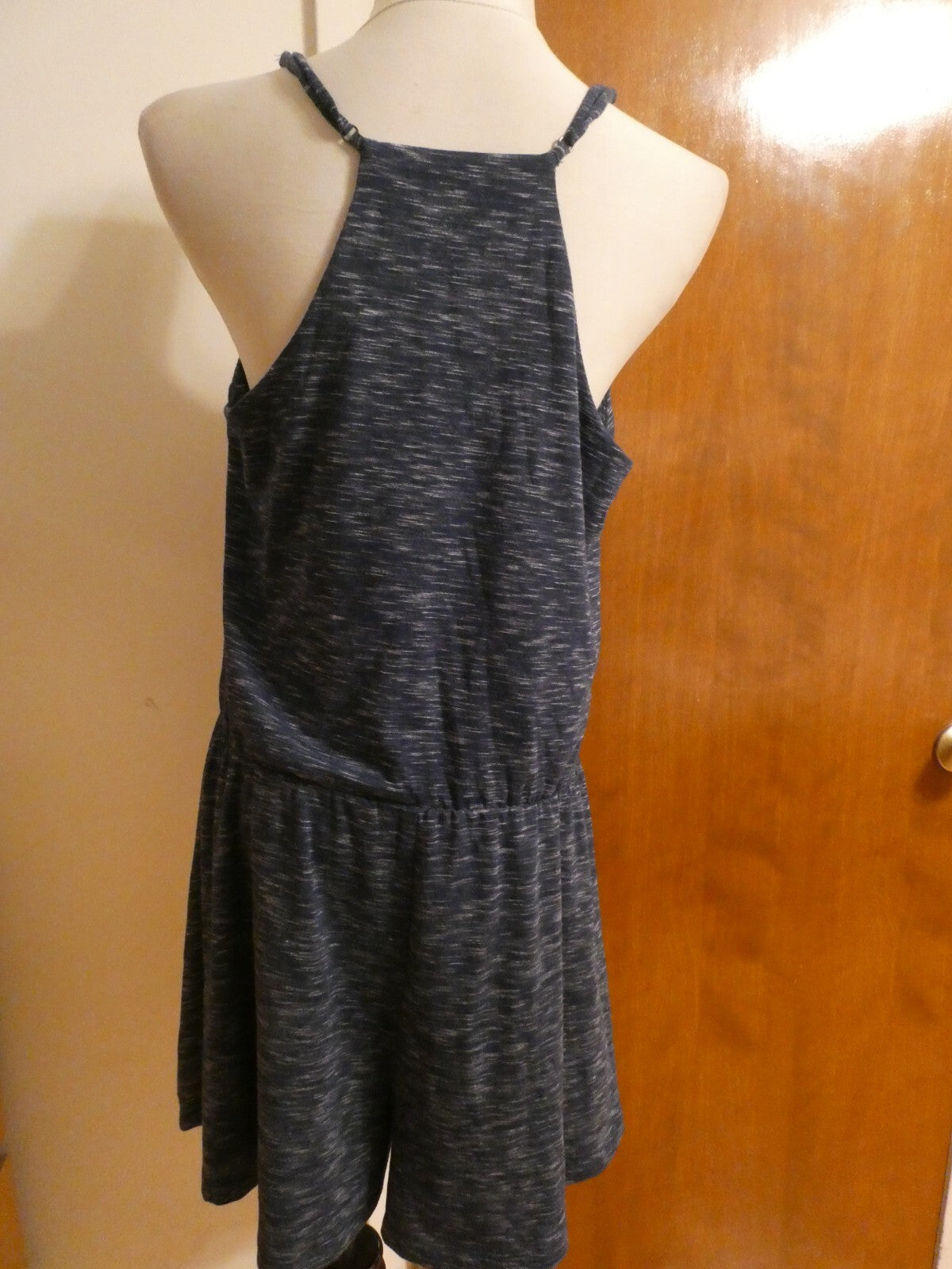 Gap Women's Navy Lined Romper Jumpsuit Large