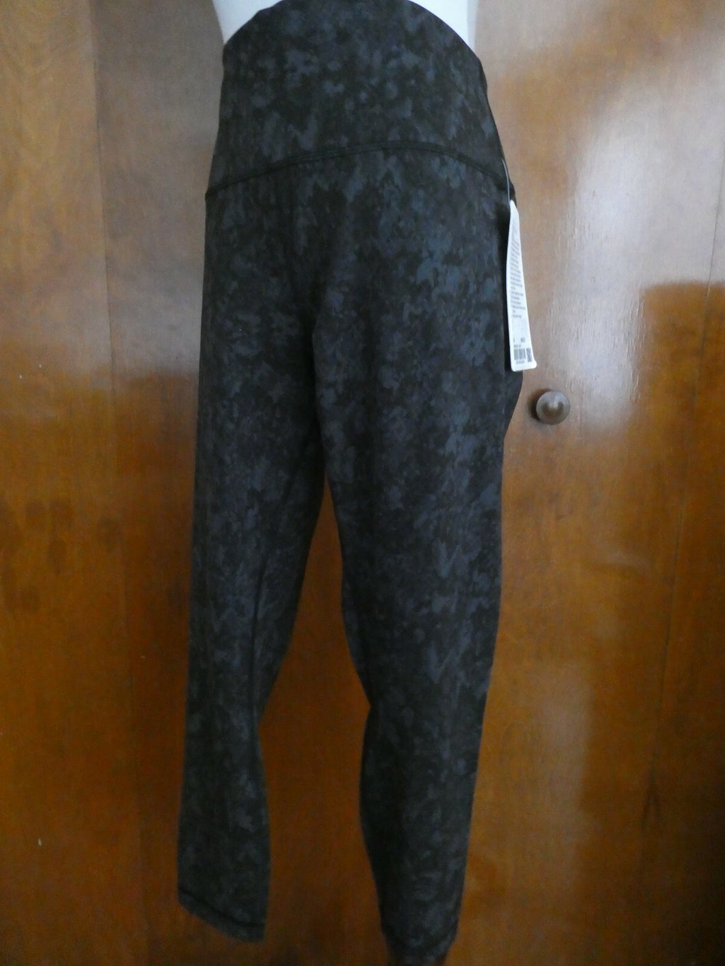 Lululemon Wunder Train Running Black/Gray Pant Tight 25"