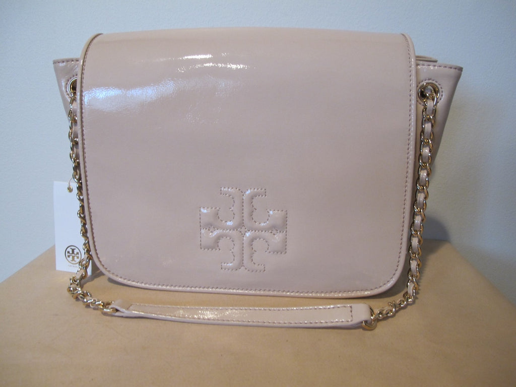 Tory Burch Leather Pink Shoulder Bag 