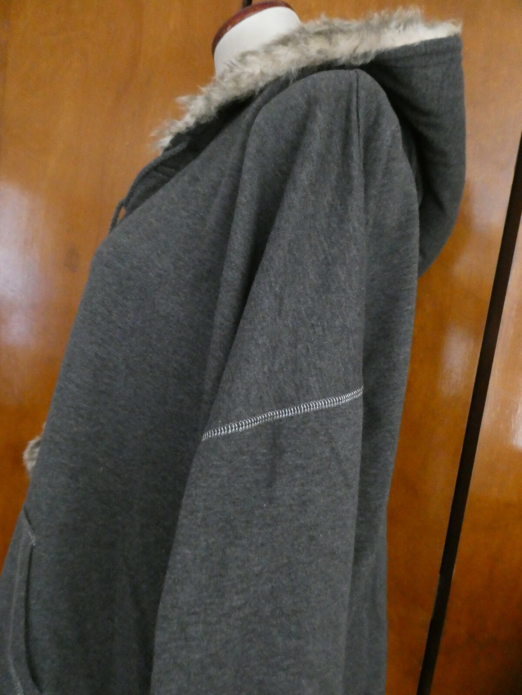 Unbranded Women's Fleece hooded Sweater Jacket Size Large
