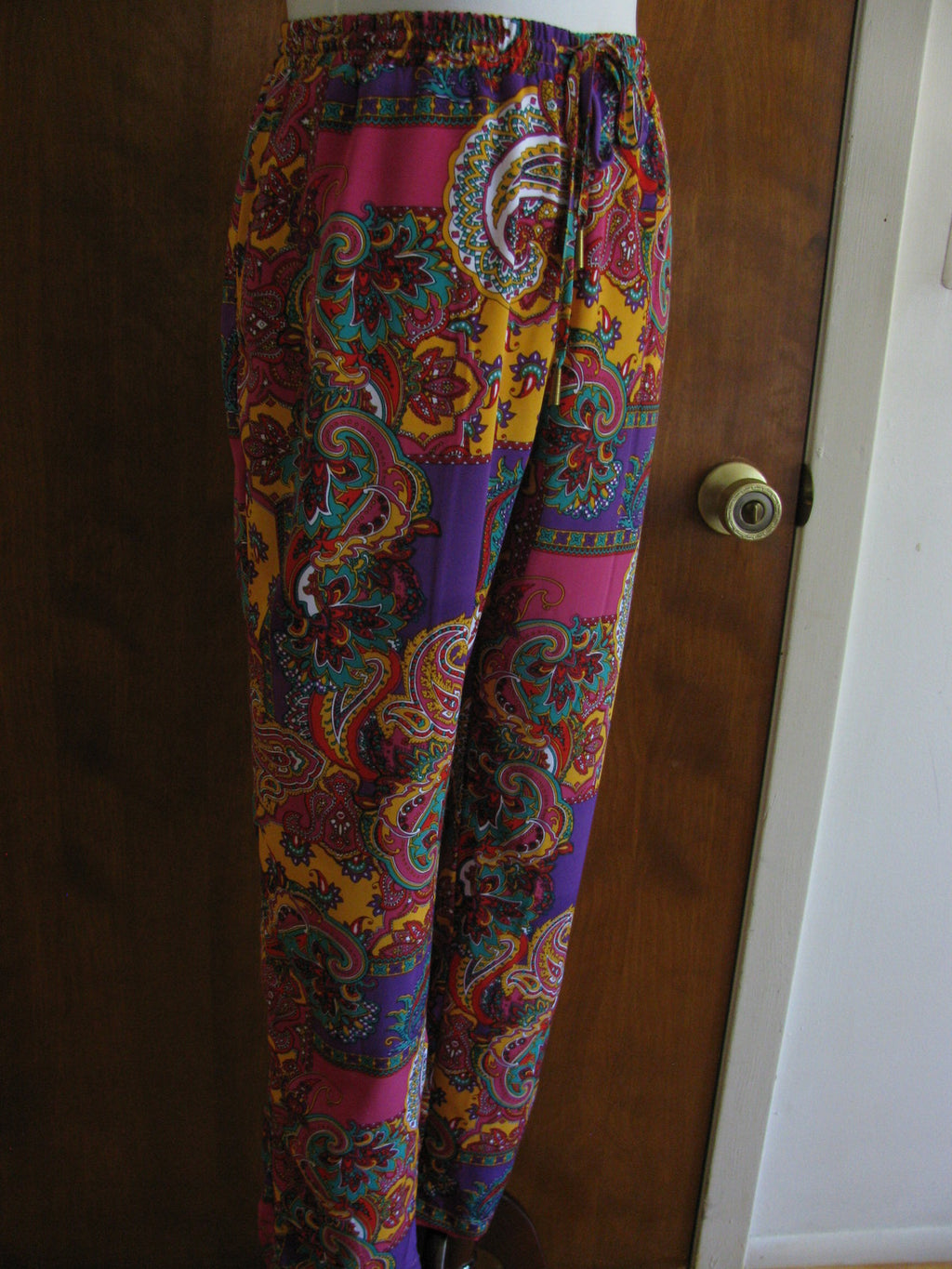 Ralph Lauren Women's Multi Color Summer Pants Size 12 NWT