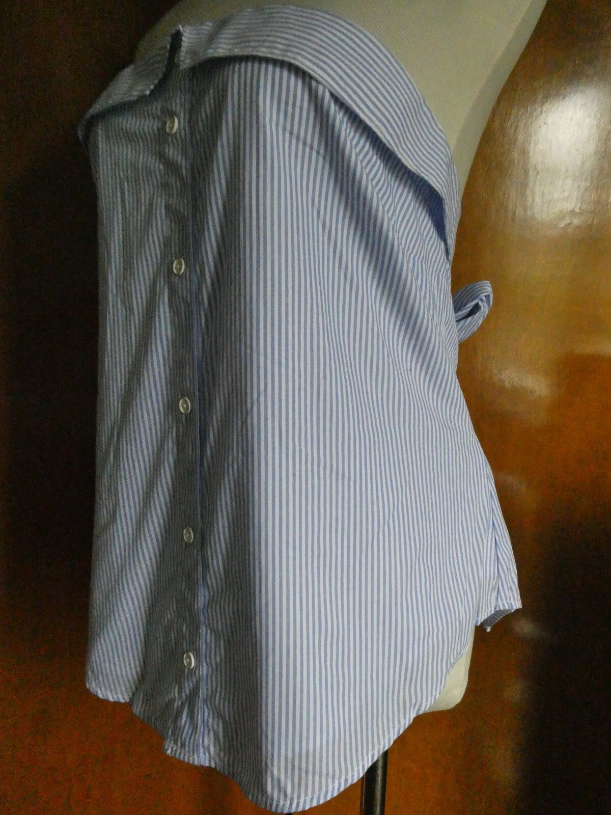 Anthropologie Maeve Women’s Cotton Lined Blue Motif Top Tank Size 14