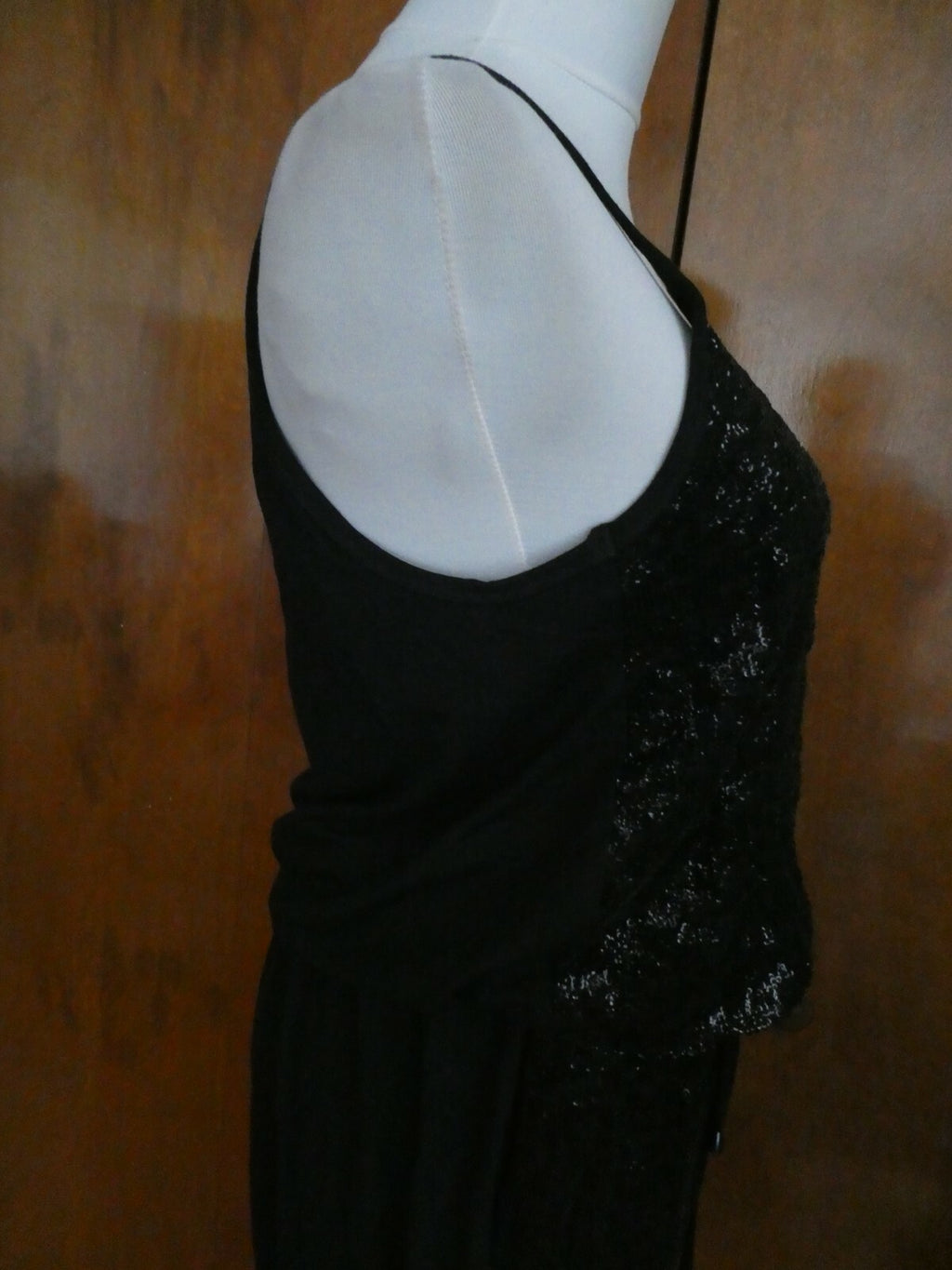 Rachel Roy women's guest list black evening lined jumpsuit size medium New