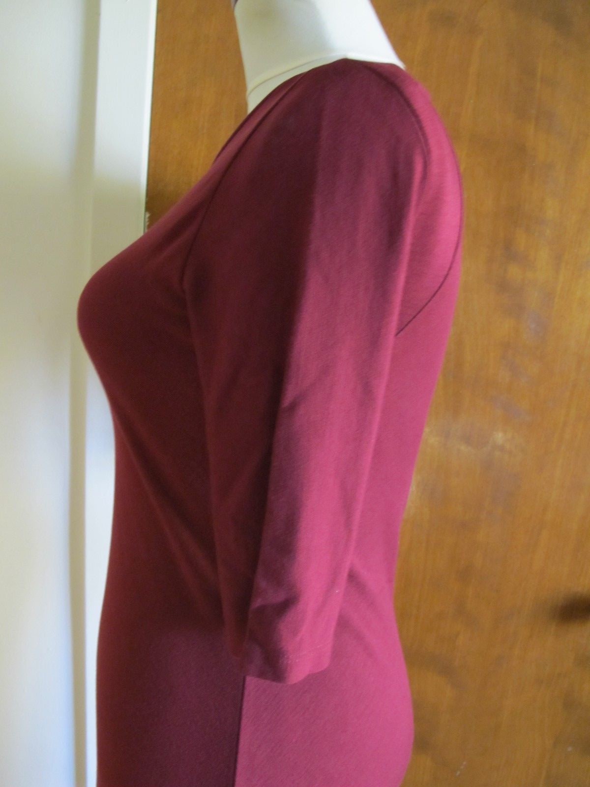 Armani Exchange Women's Burgundy Dress Size Medium 