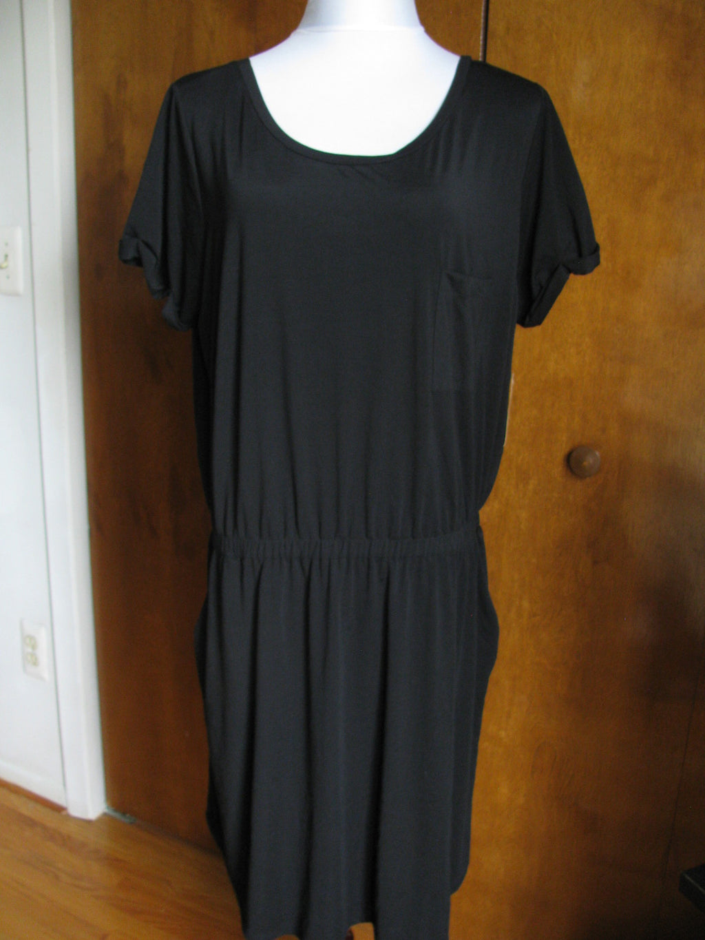 Rachel Roy women's black mini dress size XXLarge (fits XL)