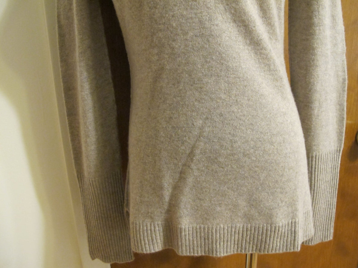 Aqua Women’s Beige Wheat Cashmere Sweater Xsmall 