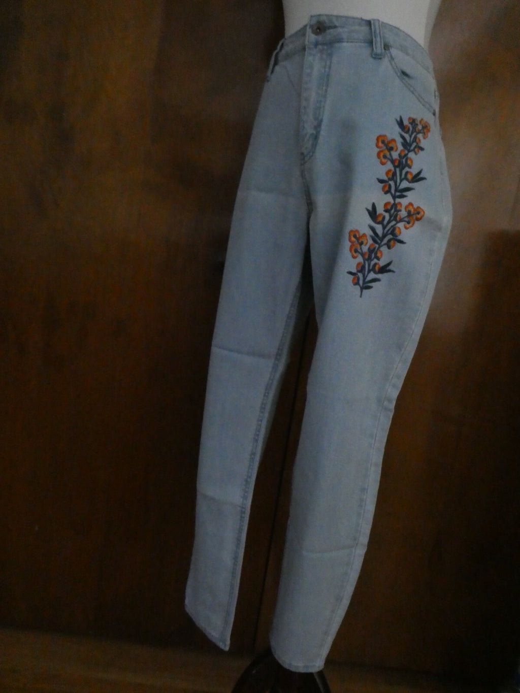 High Line Women's Jean Pants blue size 12 Regular New