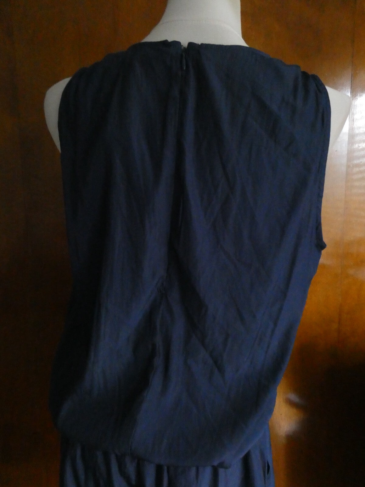 Gap Women's Navy Lined Romper Jumpsuit Size Large