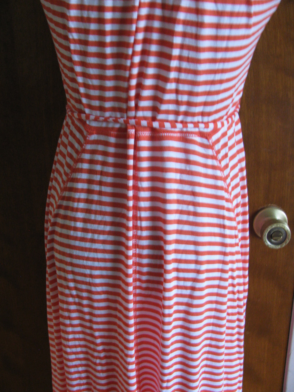 Gap Women's Red White Striped Summer Maxi Dress Size XSmall New
