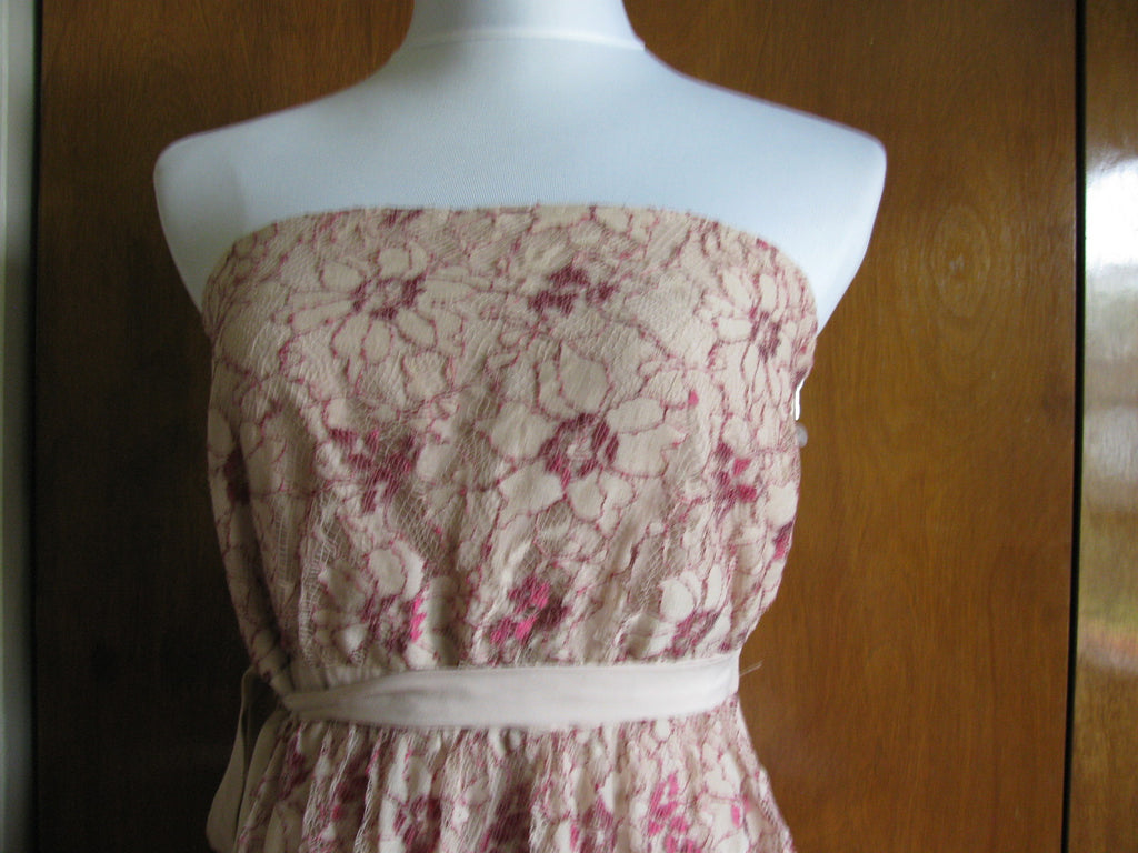 Walter Baker women's evening dusty rose kensie dress medium 