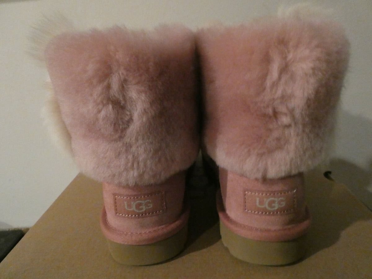 UGG Classic Mini Wisp PDW Arroyo Sheepskin Women's Boots Size US 7 Style 1101039