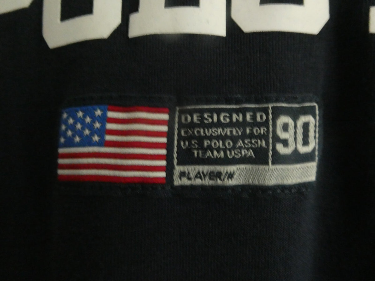 U.S POLO ASSN men’s navy/gray long sleeves soft cotton crew neck shirt size XL