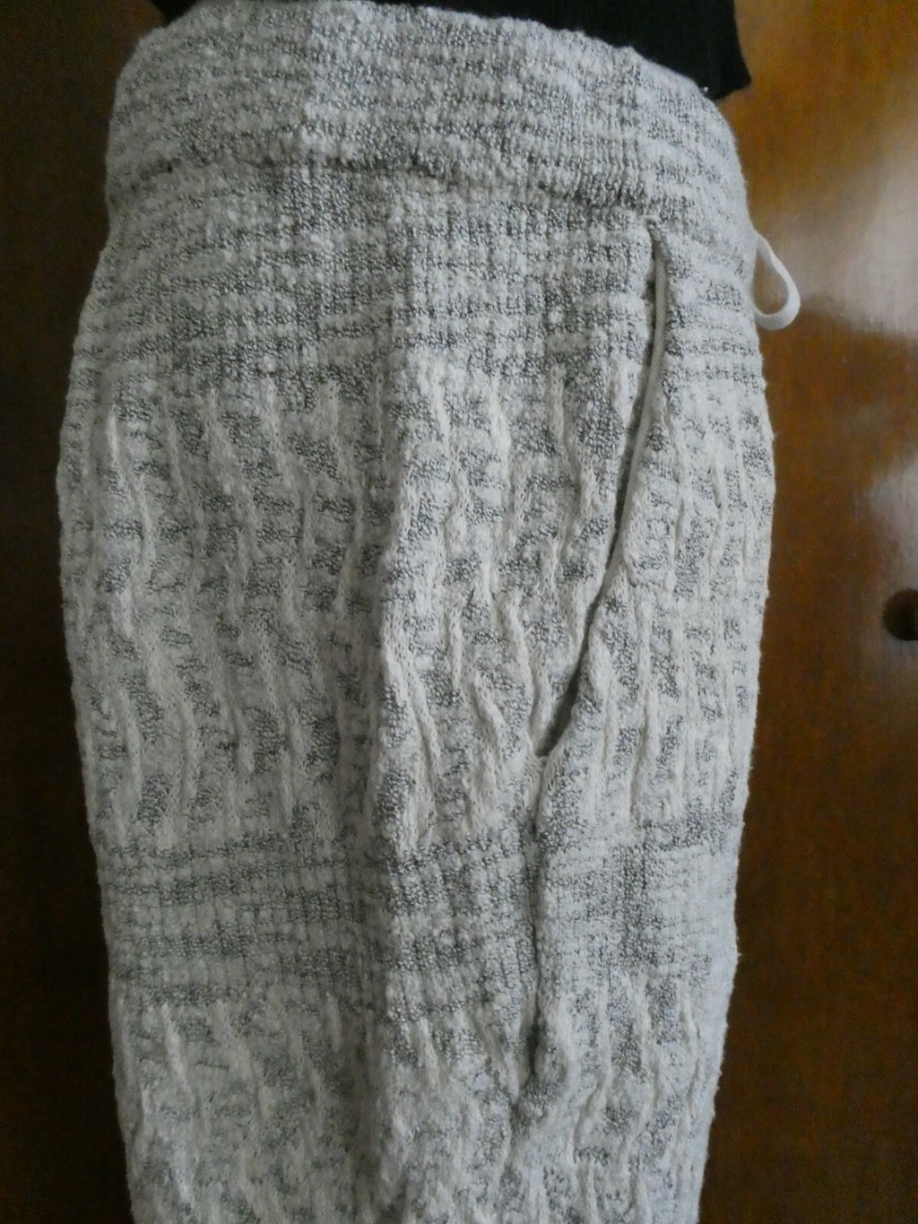 Free People Women's Ivory Comb Jogger Pants 