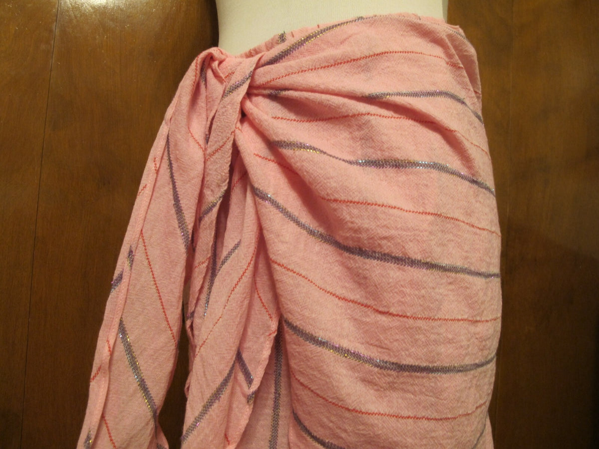 Anthropologie Holding Horses Tie-Front Mini Cotton Metallic Soft Skirt-XS,M,L