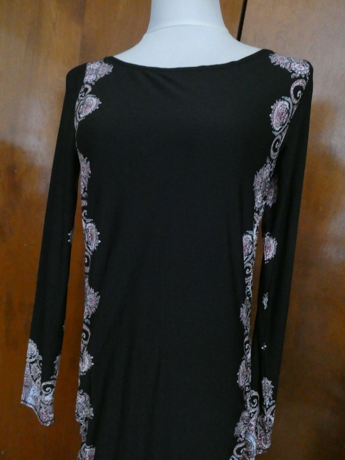 Rachel Roy Women’s Multicolor Gathered Long Sleeves Dress XSmall