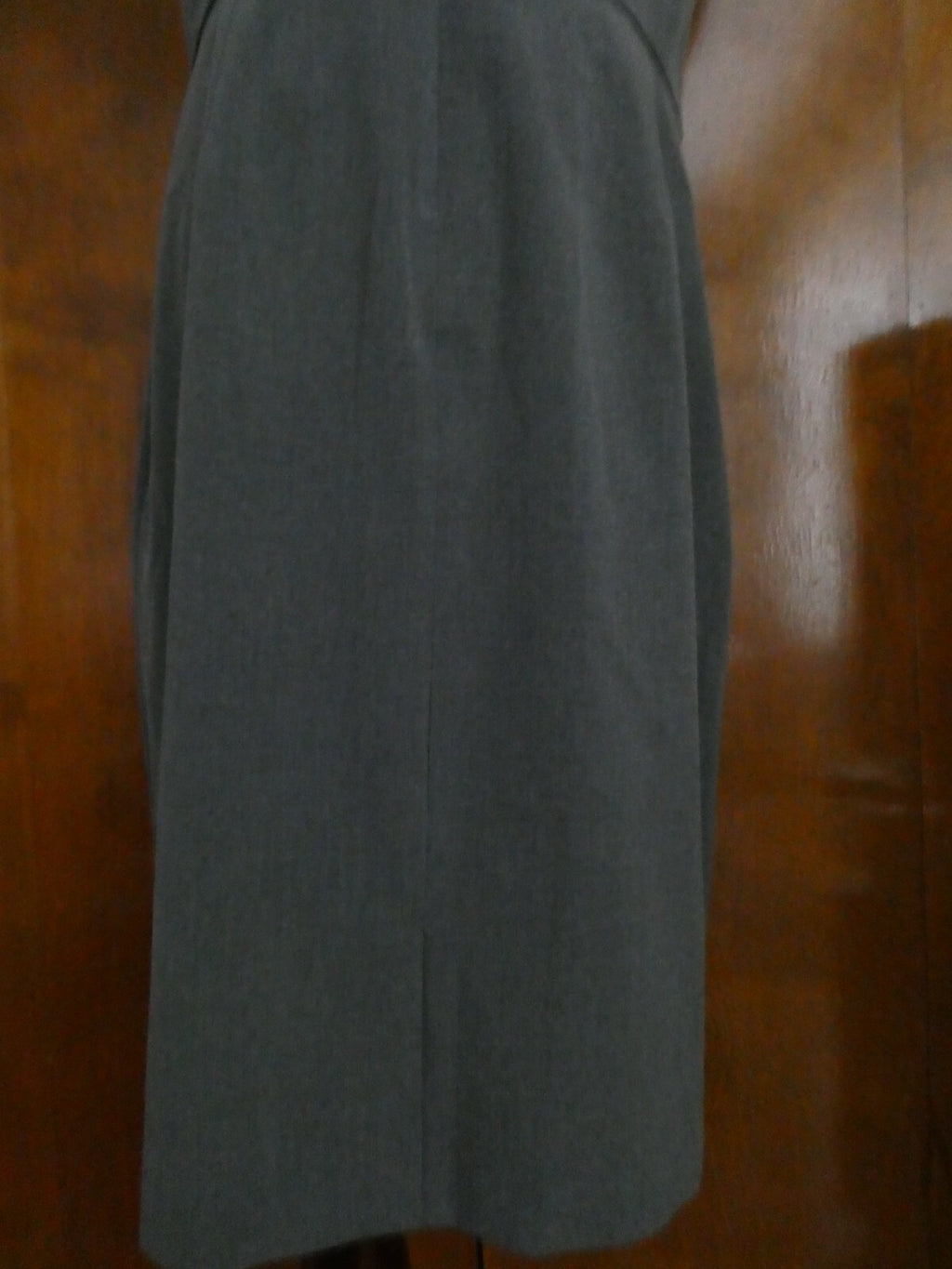 Off 5th Saks Fifth Avenue Women's Black Label Gray Lined Dress 14 (fits 12)