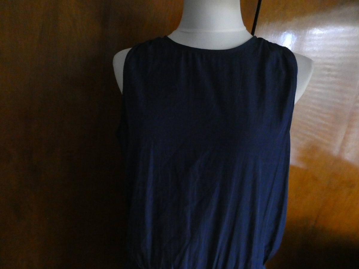 Gap Women's Navy Lined Romper Jumpsuit Size Large