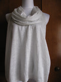 Rachel Roy women's light silver fancy top size Small 