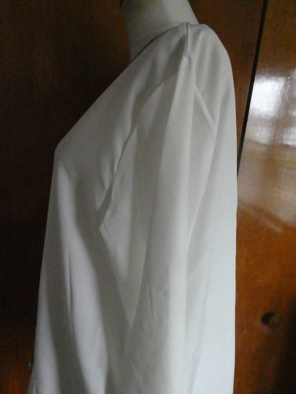 Made With Love women's white/black top XL, XXL- (XL fits L), (XXL fits XL)