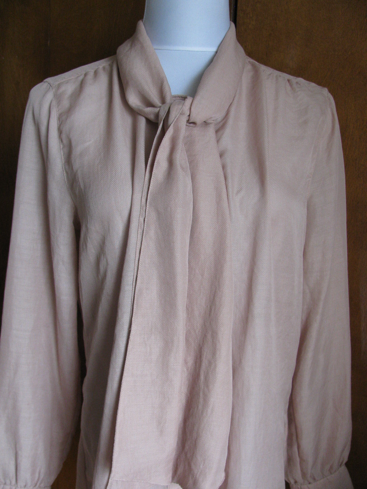 Gap women's light pink stylish long sleeves tunic top size large New