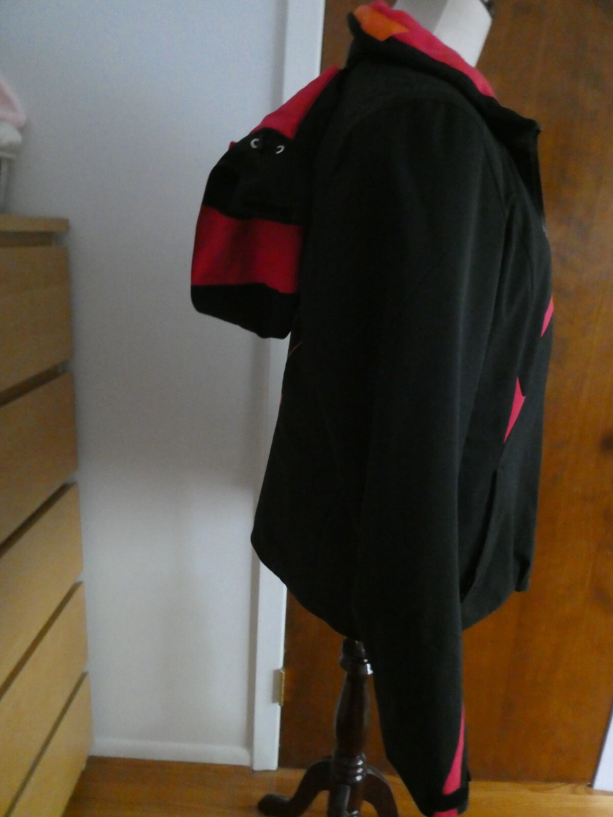 Women’s Spyder 3M Thinsulate Black Hooded Ski Snow Jacket Size 10