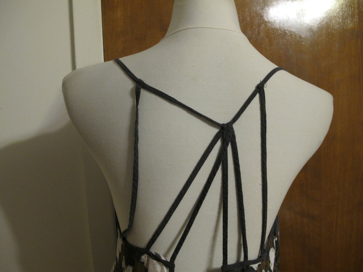Intimately Free People Women's Multi Color Rayon Mini Dress Size Medium  