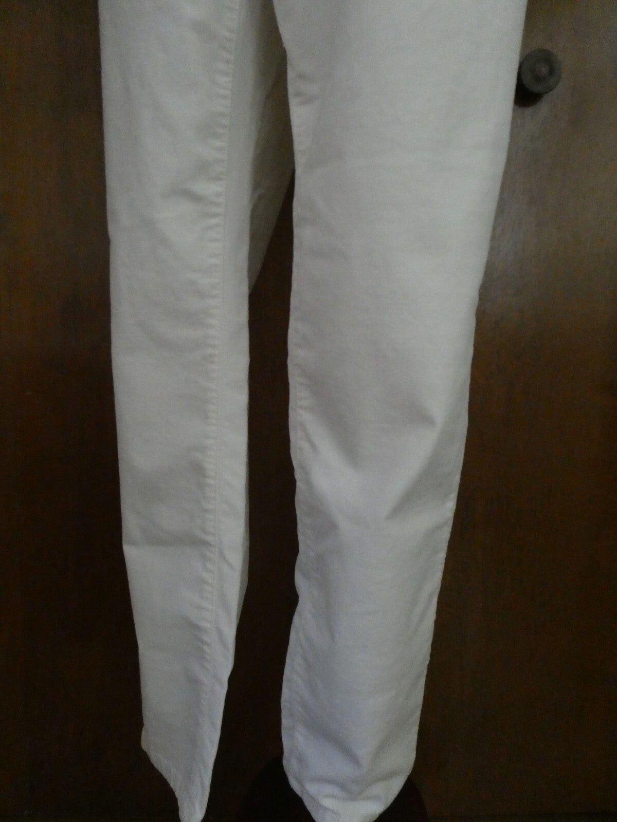 Lauren Ralph Lauren Women’s Winter Cream Slim Straight Leg Mid-Rise Pants 14