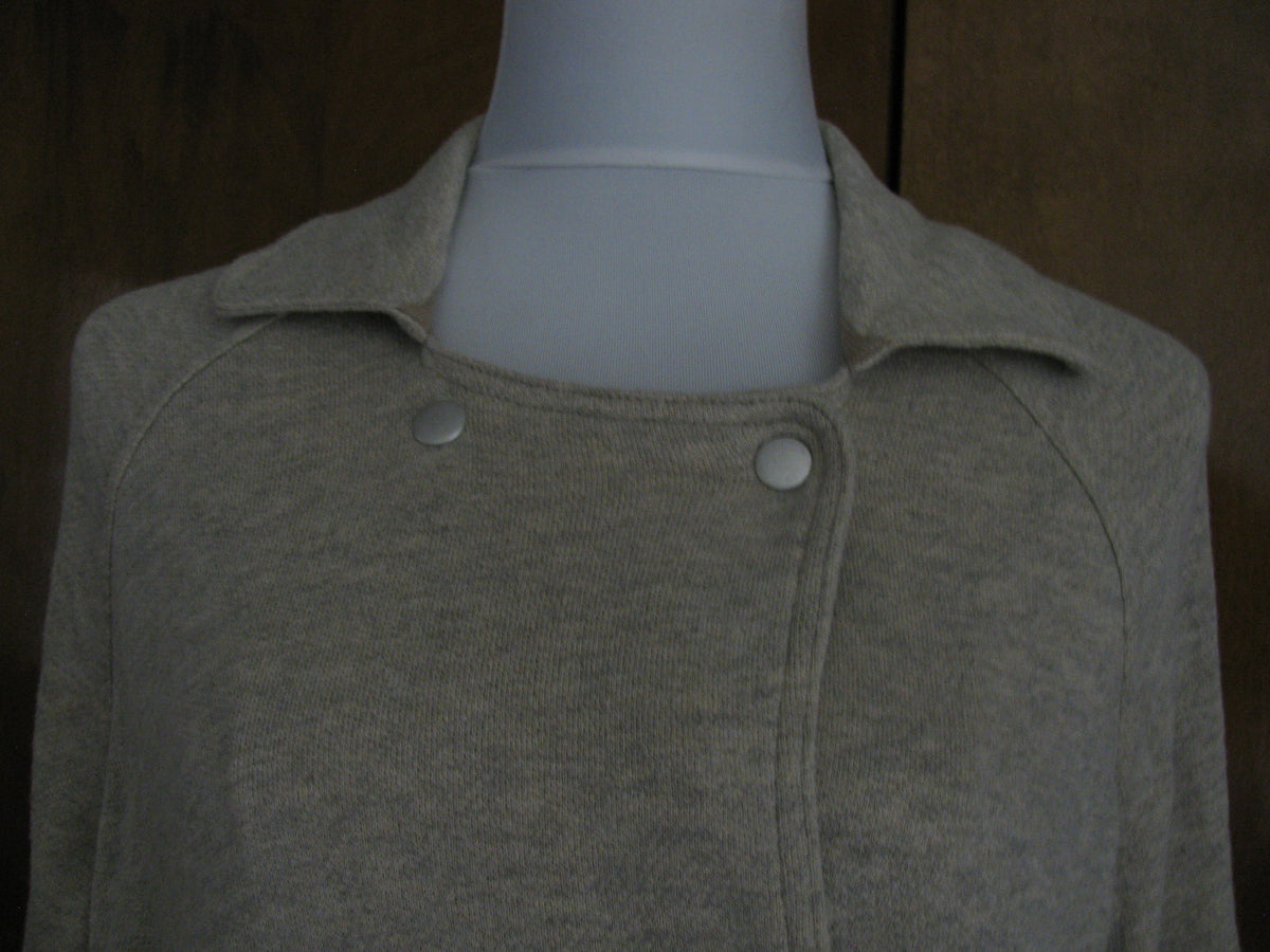 Free People women’s oatmeal lined cardigan size small its Medium New
