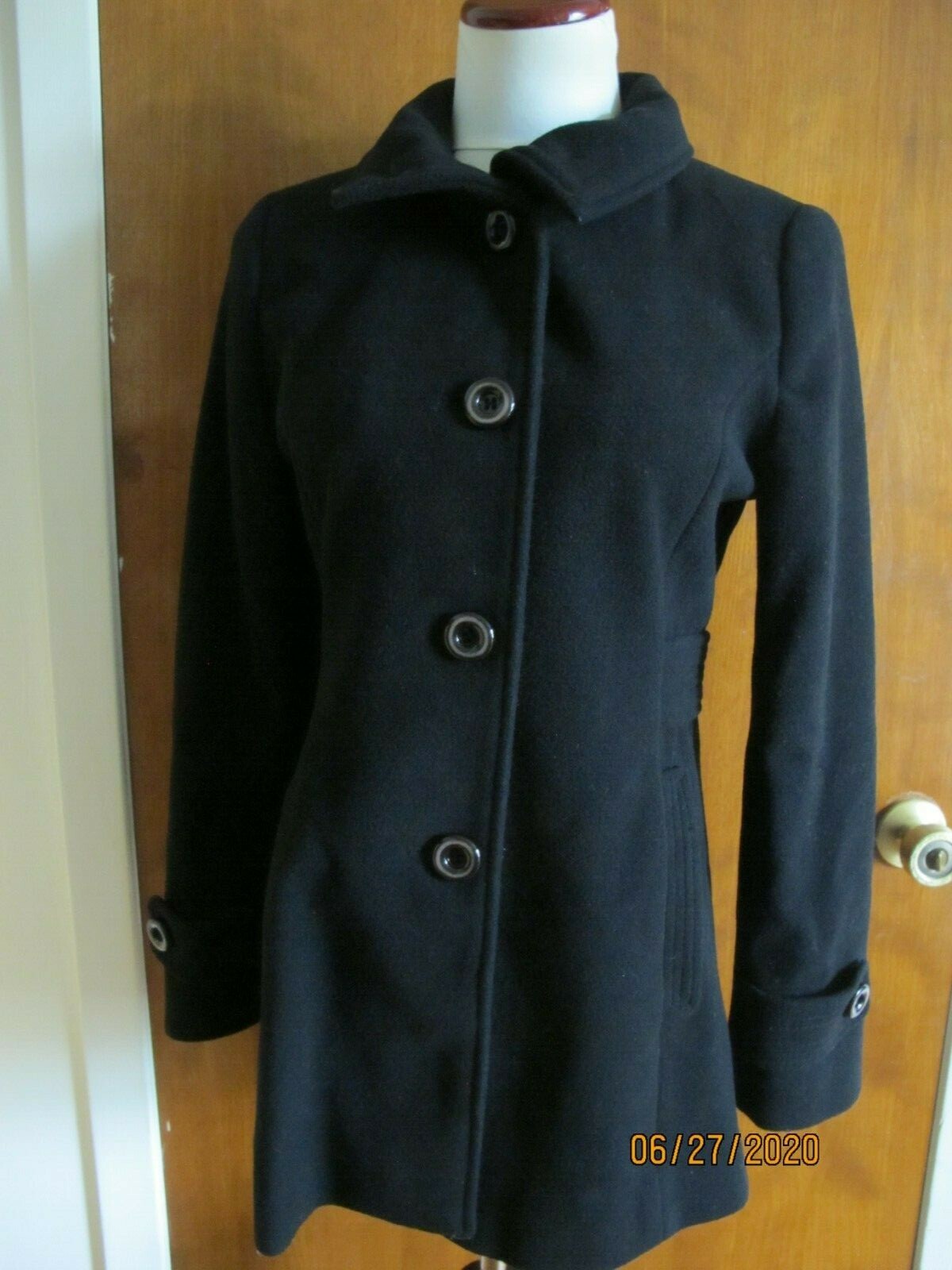 Kenneth Cole Women’s Black Basic Jacket Coat 4