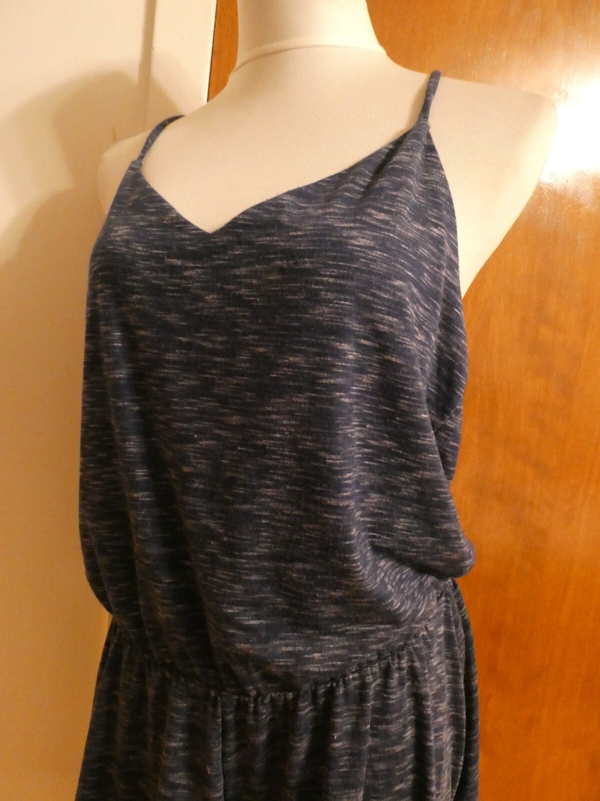 Gap Women's Navy Lined Romper Jumpsuit Large