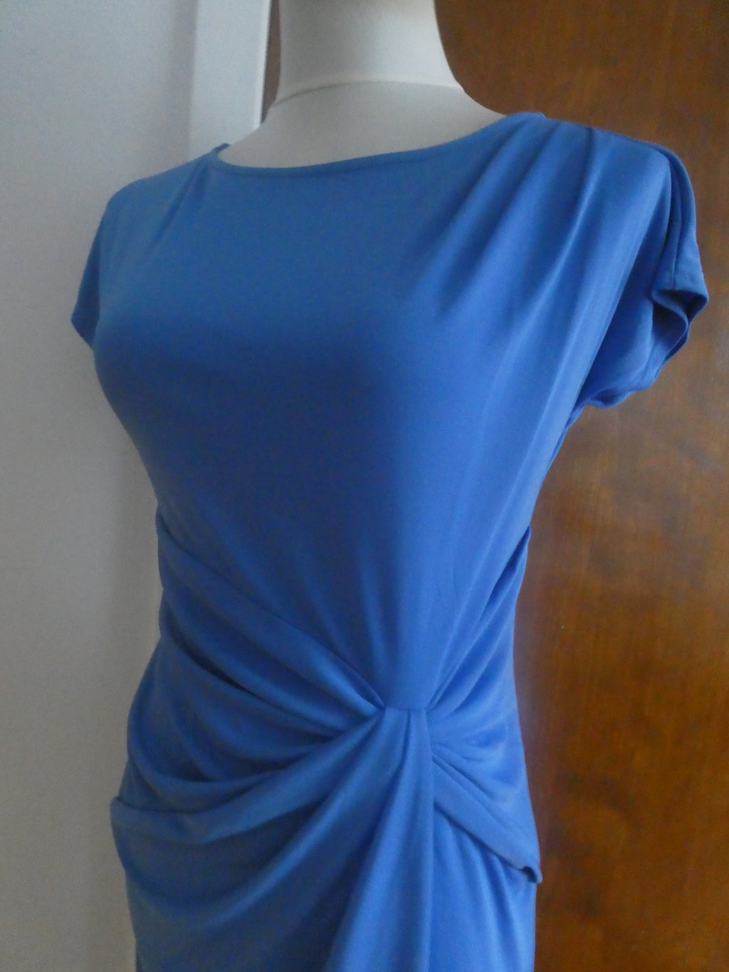 Lauren Ralph Lauren women detailed light blue dress size 6