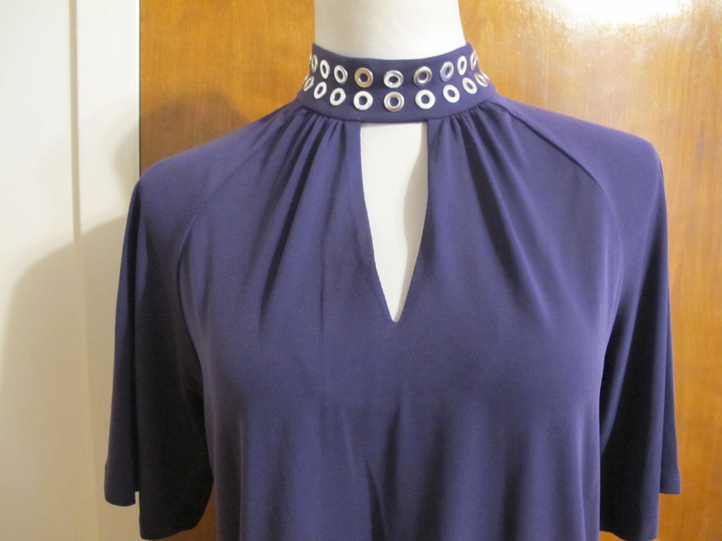 Michael Kors women’s purple detailed top size Medium New