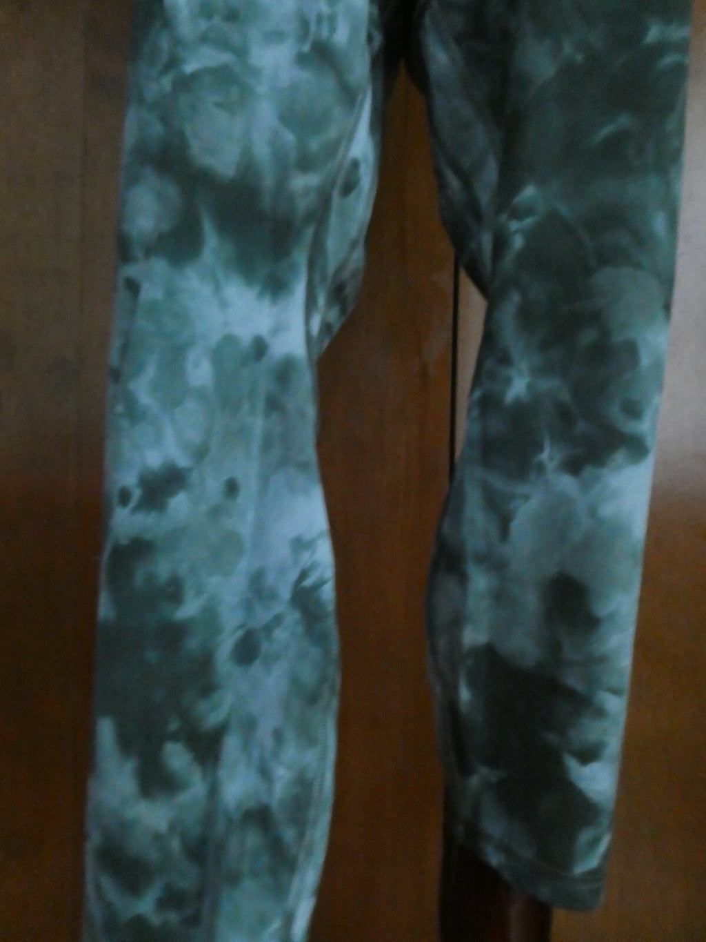 Lululemon Align Pant 25" Green Print Yoga Legging with Side Pockets Size 20