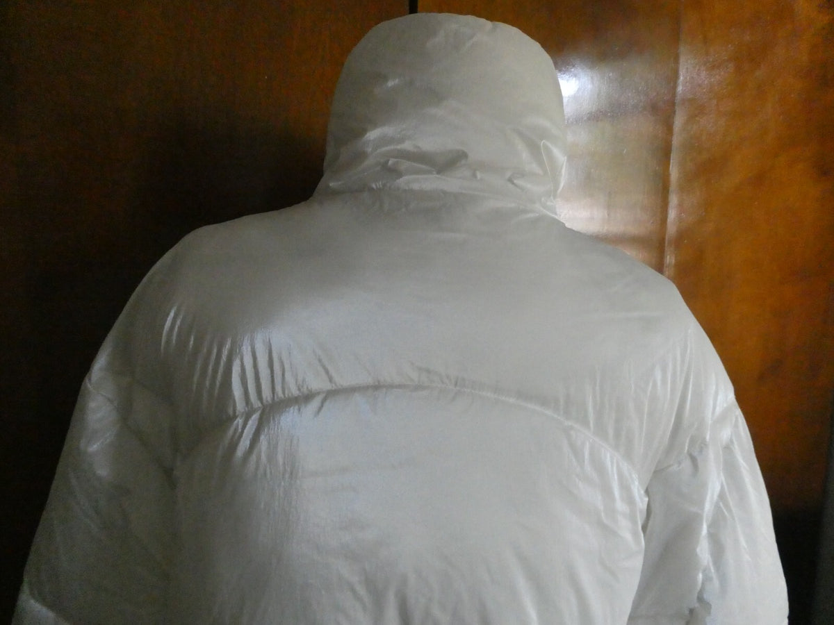 Armani Exchange Women's White Winter Caban Coat Large SKU#6LYK25-YN3HZ-1130