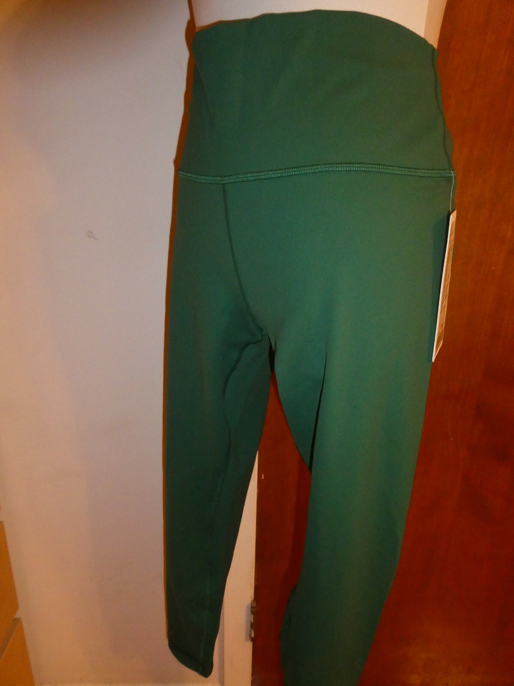 Lululemon Wunder Train Running Green Pants Tight 25"