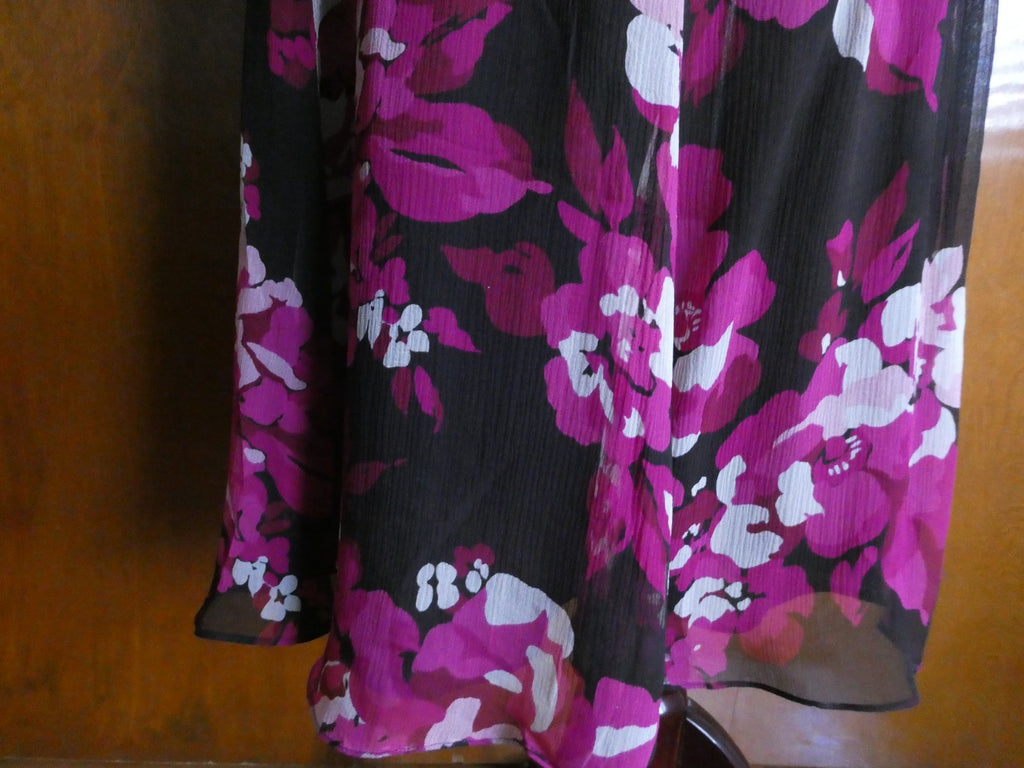 Nine West women's 100% Silk Lined Multicolor Gorgeous Skirt Size 2