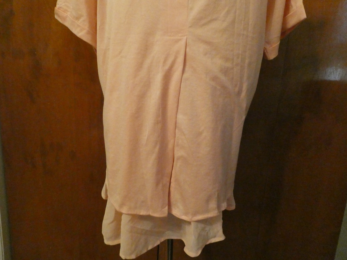 Anthropologie Eri +Ali Women's Rose Ruffled Linen Top Size Medium