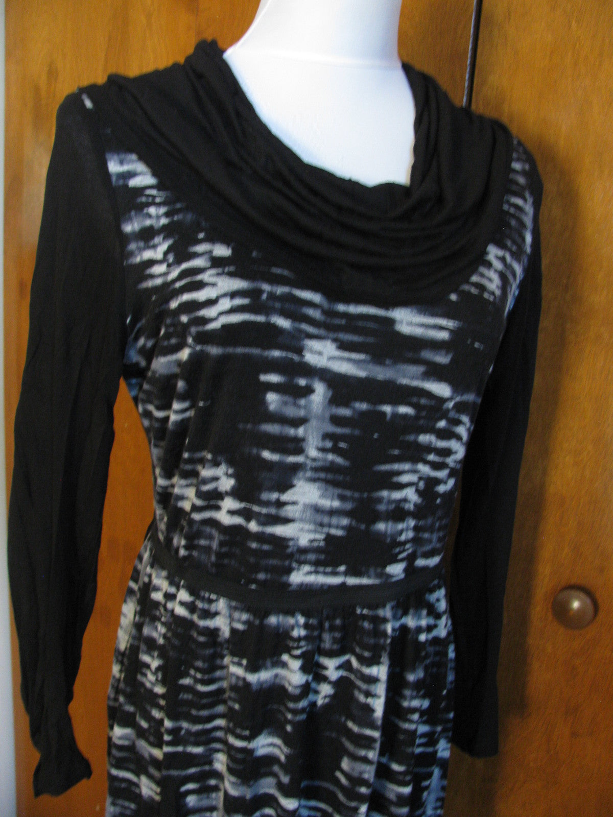 Kensie women’s heather grey combo lined dress Medium