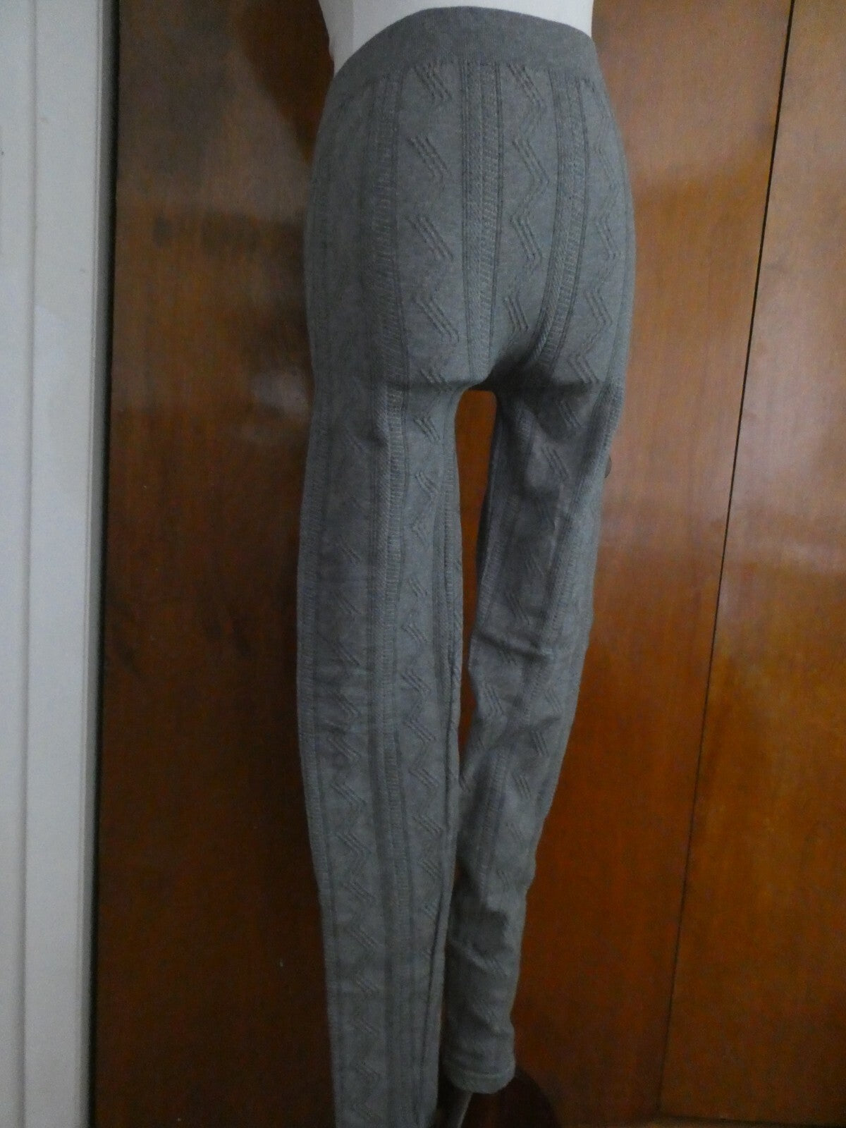 Prince of Thieves Women's Gray Cotton Blend Tight