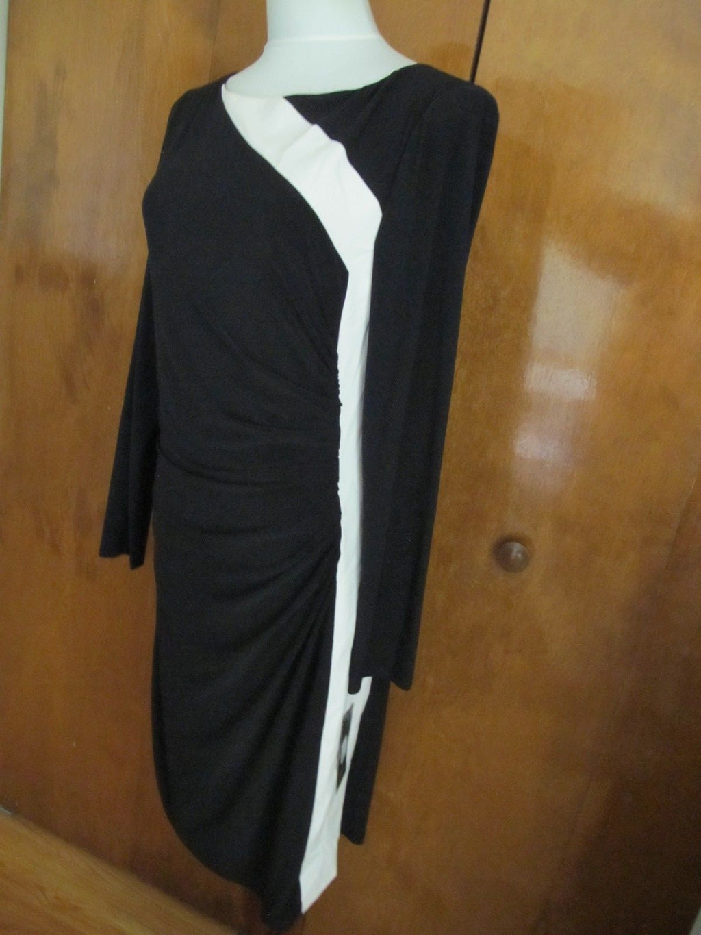 Lauren Ralph Lauren women’s black white dress 6P