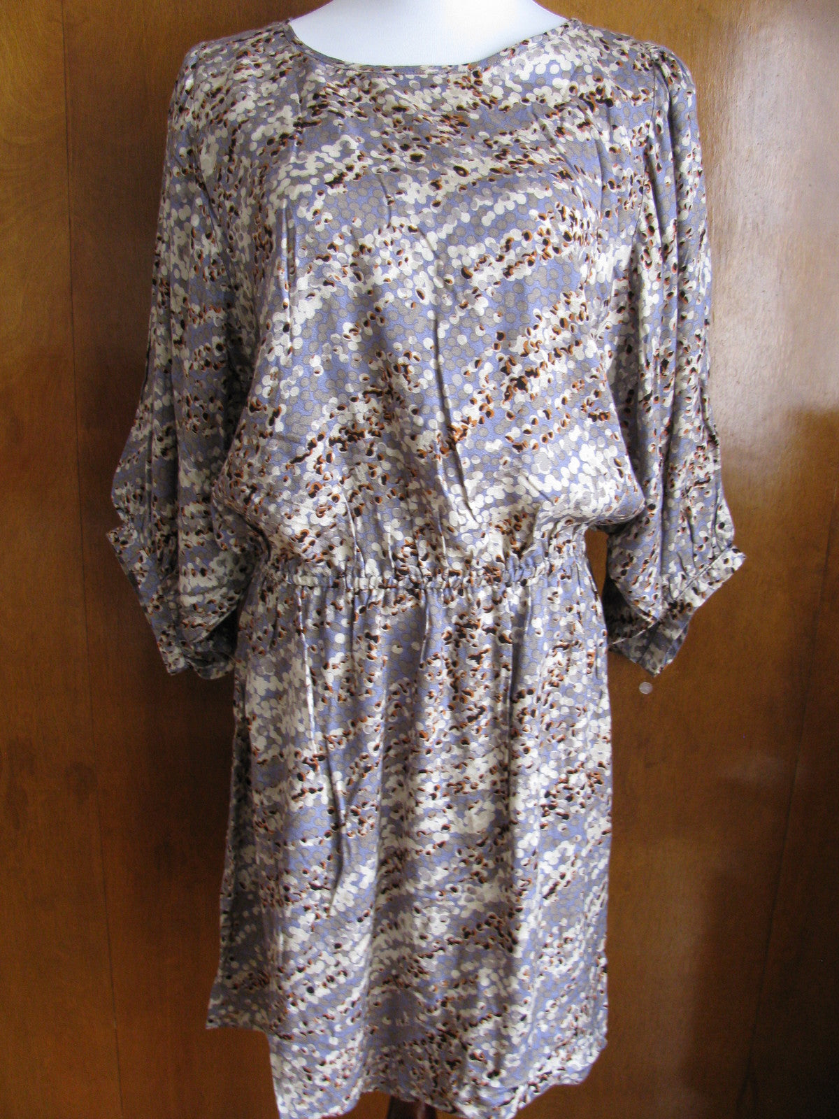 Pipa & Teegan women's soft viscose mufti colored 3/4 sleeves dress 10