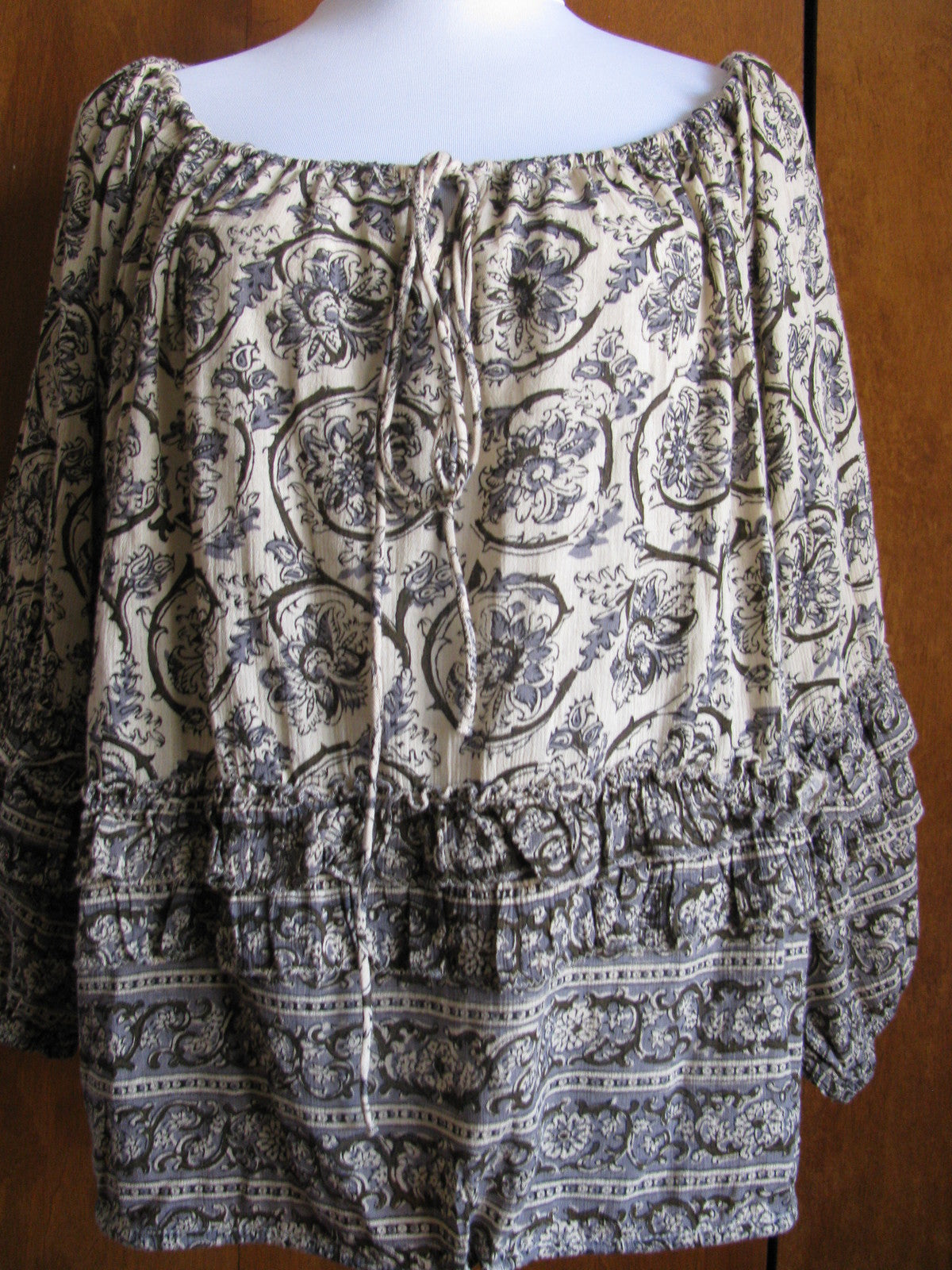 Denim & Supply women’s cotton viscose colored top Medium