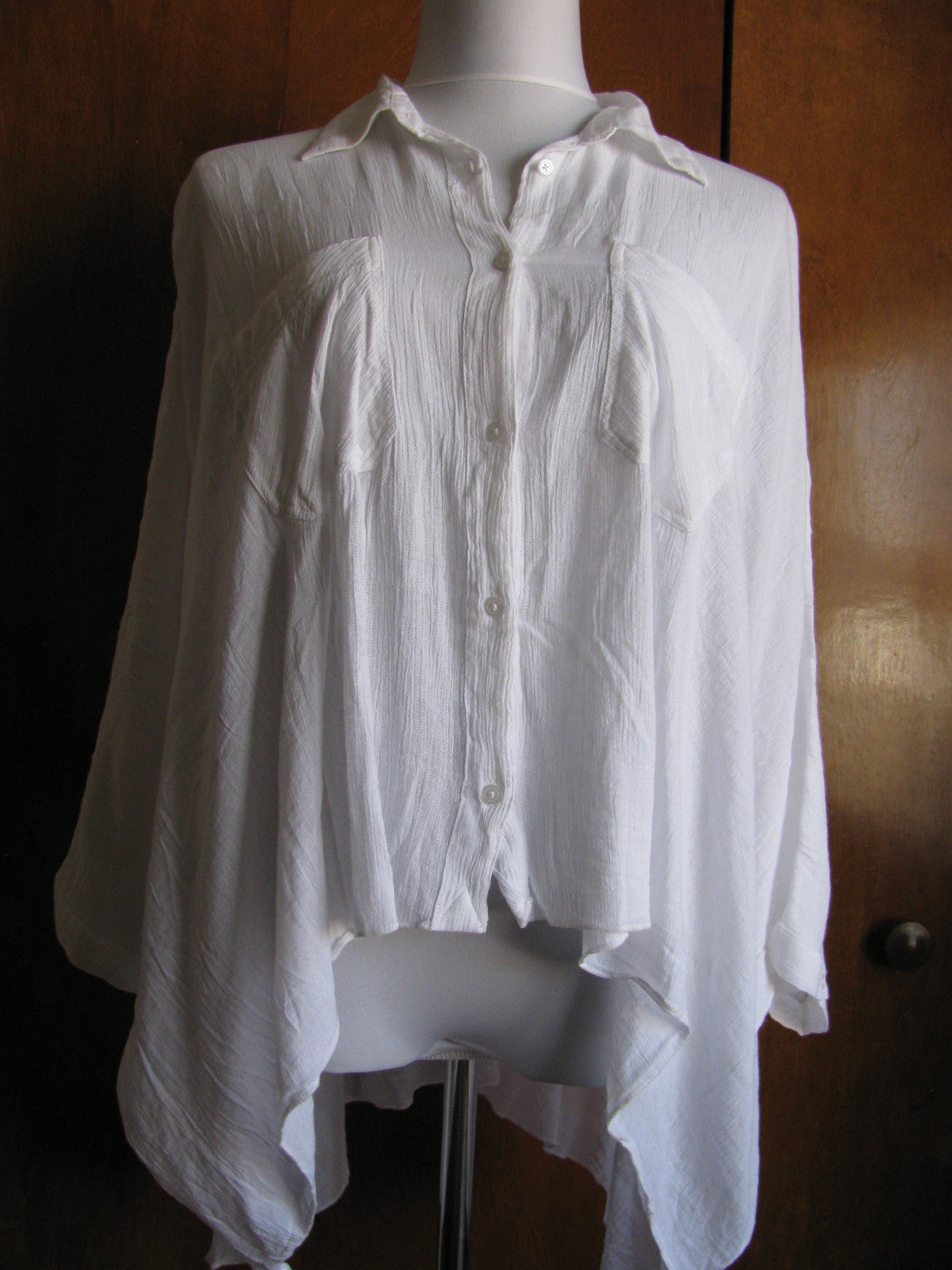 Denim & Supply women’s white dolman sleeves top New